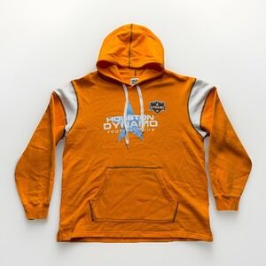 Houston Dynamo Football Club Hoodie XL MLS Soccer Pullover Sweatshirt Orange FC